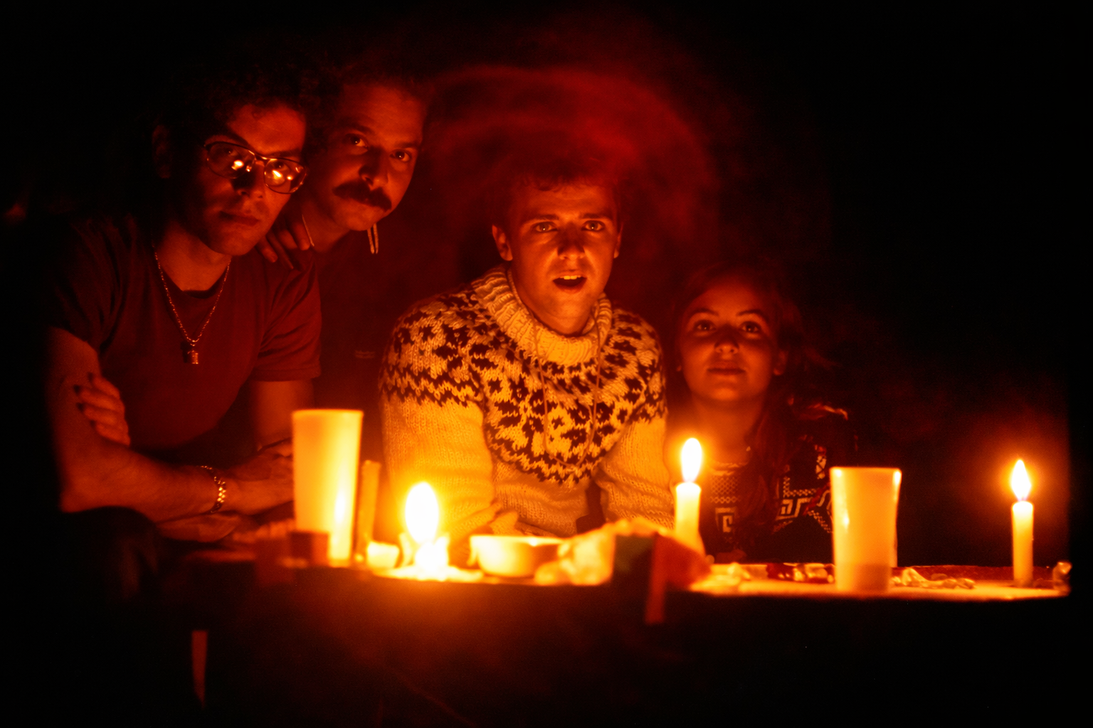 À luz das velas