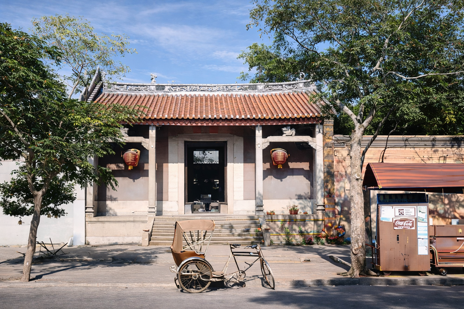 Templo Asiático Antigo