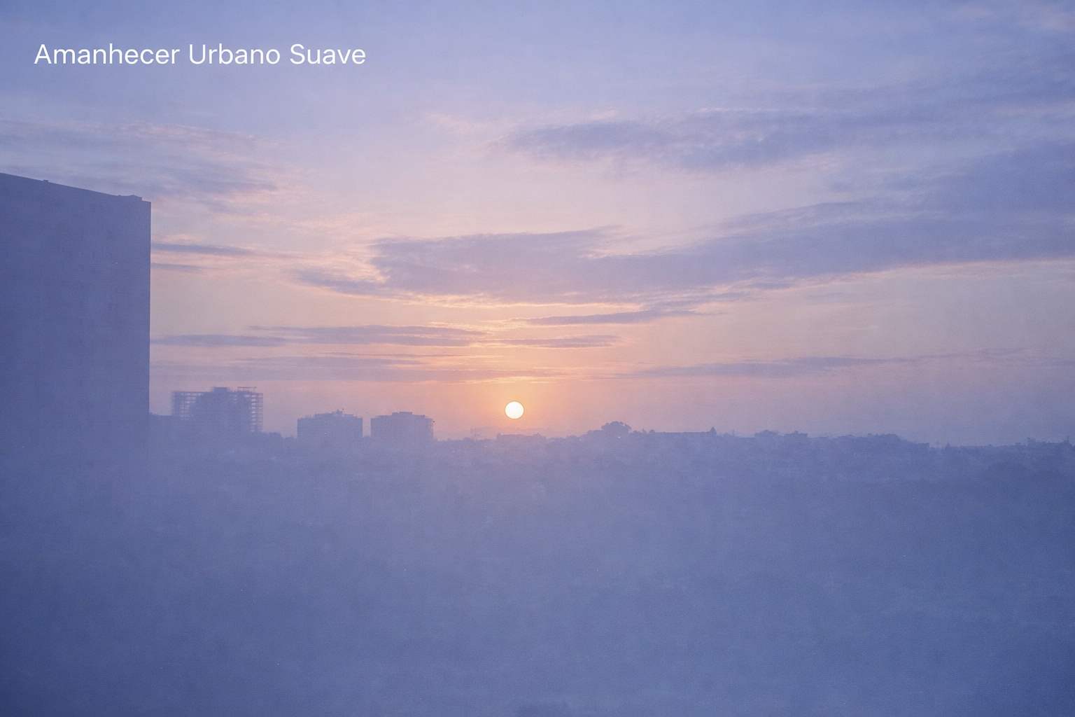 Amanhecer Urbano Suave