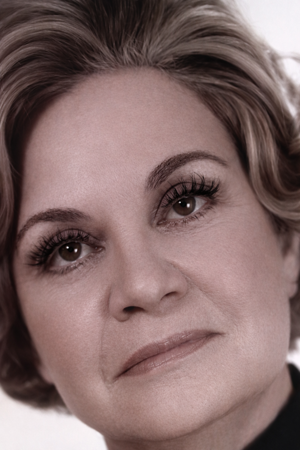 Retrato suave de mulher madura