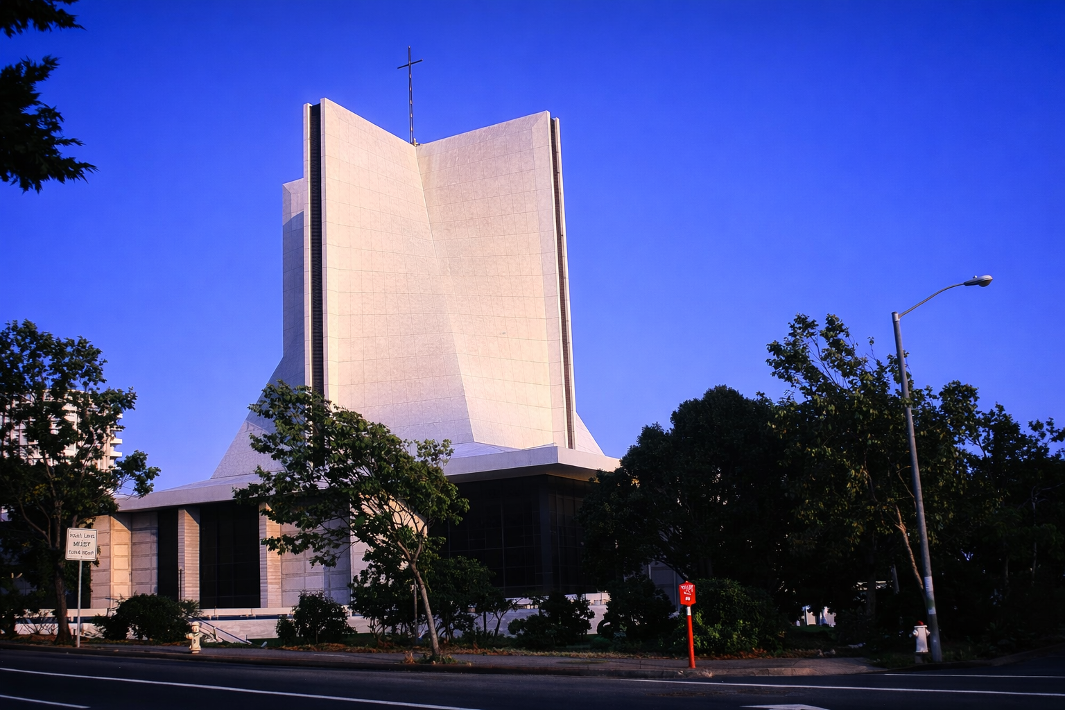 Catedral de São Maria ao entardecer