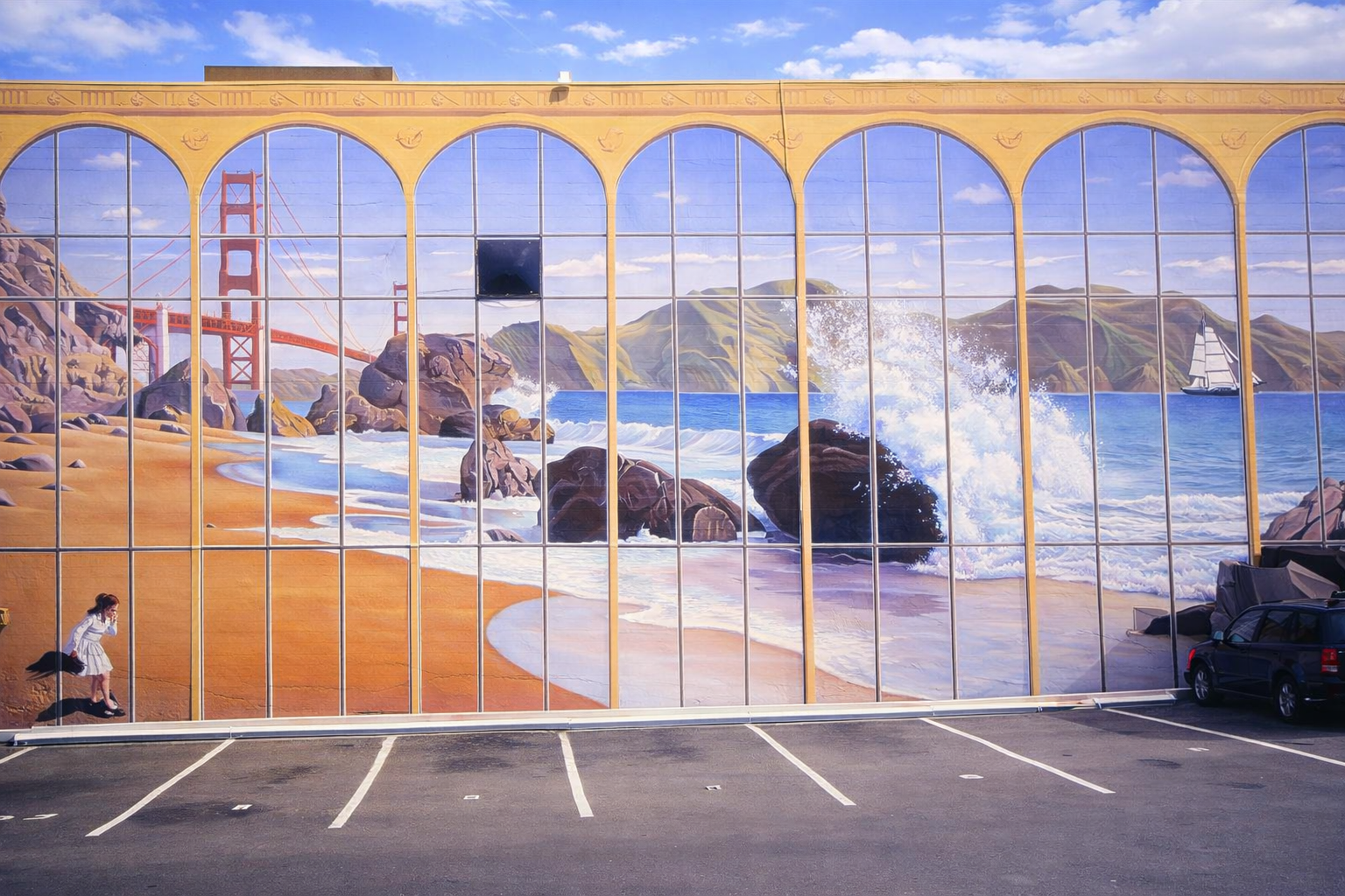 Mural Golden Gate