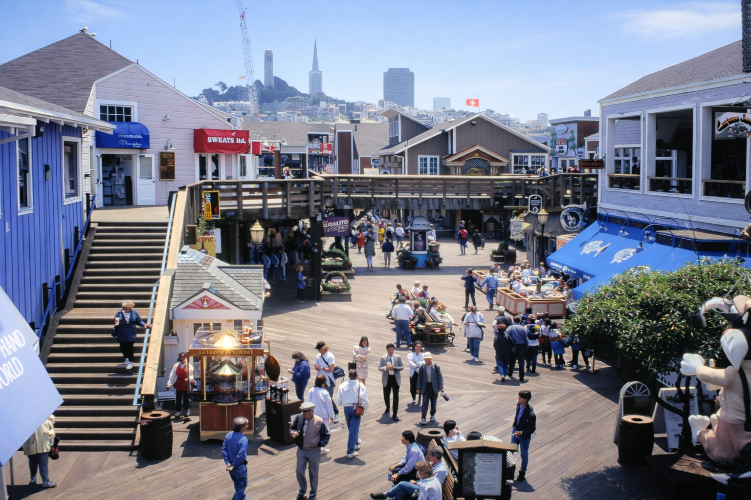 Pier 39 em San Francisco ao dia