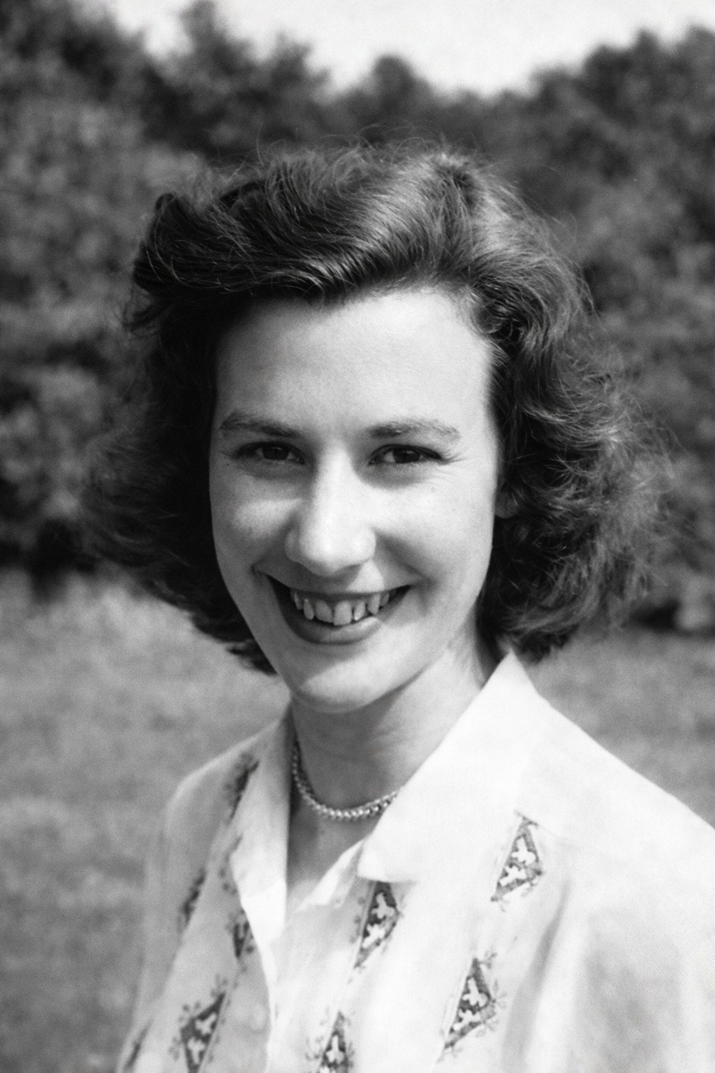 Retrato em preto e branco elegante