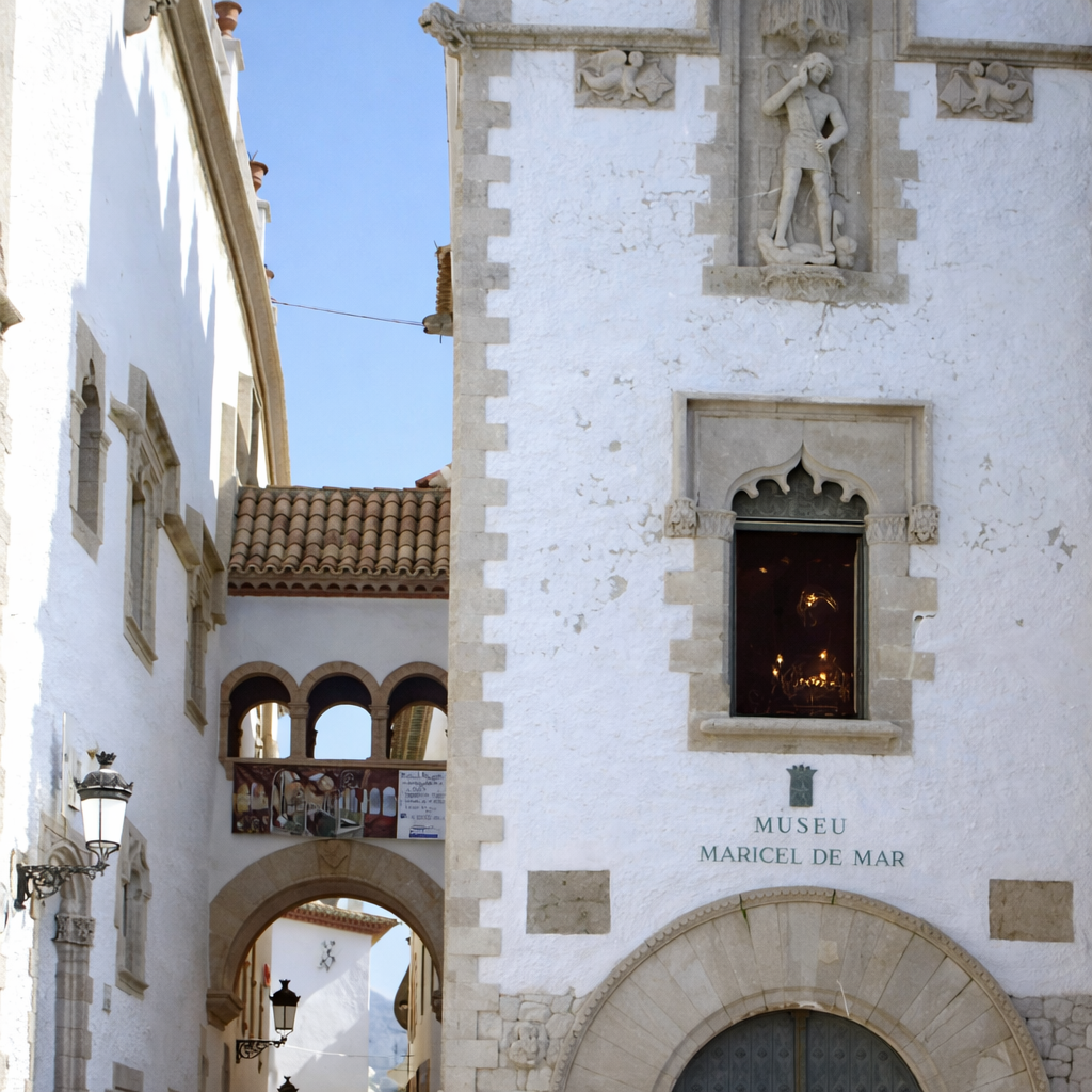 Museu Maricel de Mar e arquitetura histórica