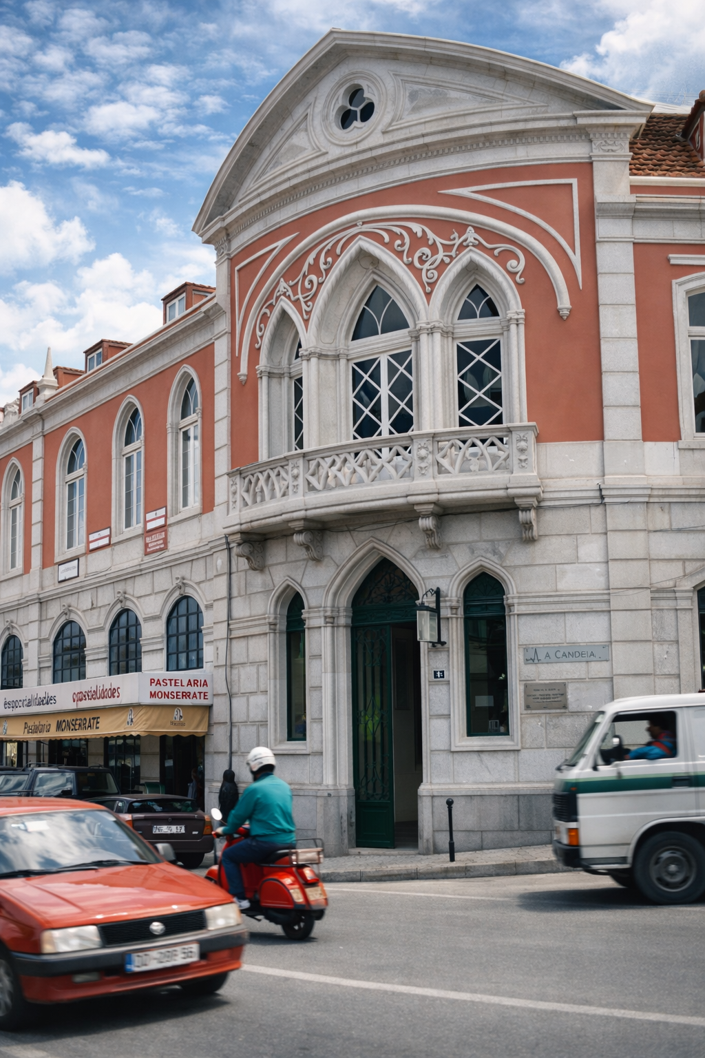 Rua A Candeia e a pastelaria