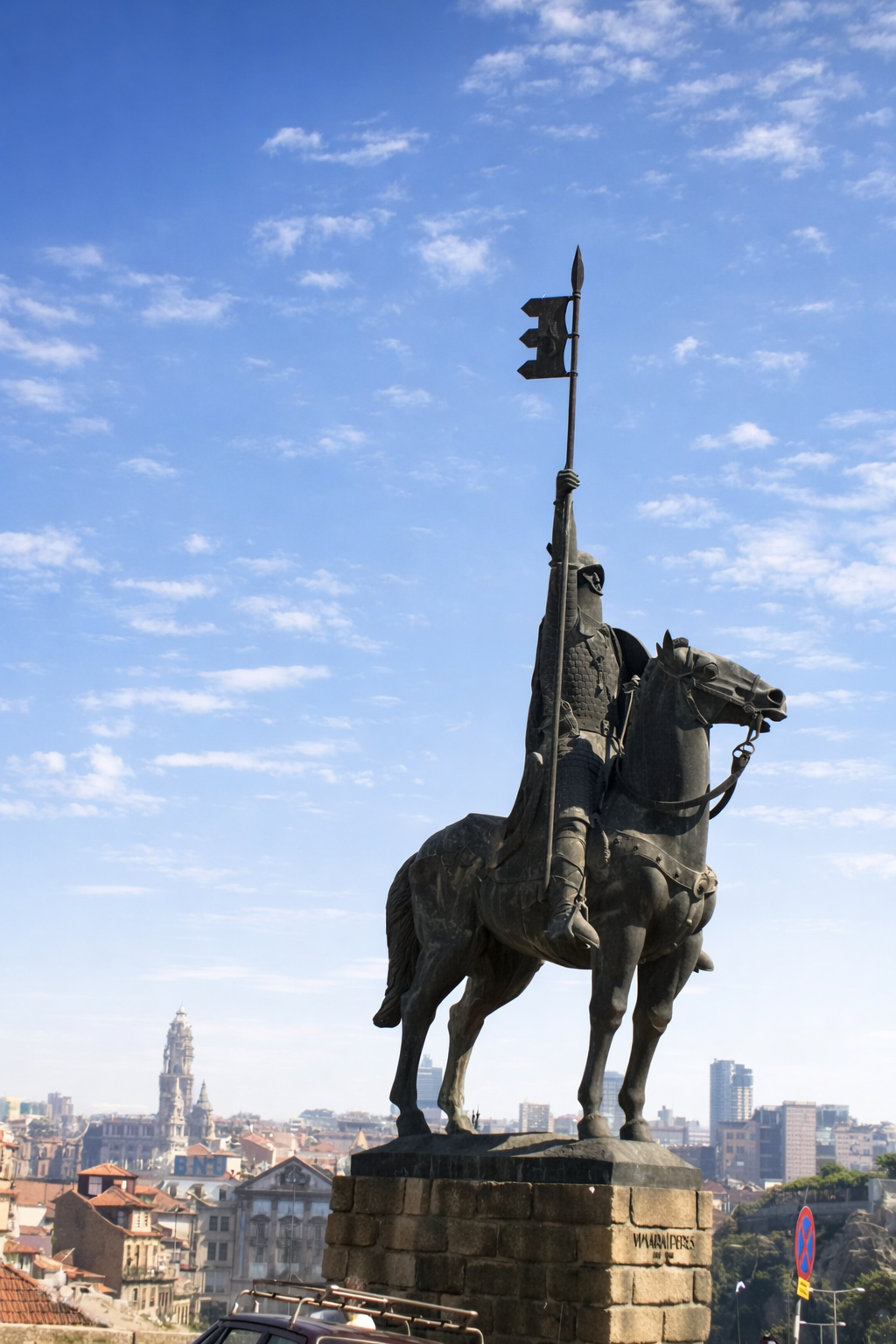 Estátua equestre de Dom Vímara Peres