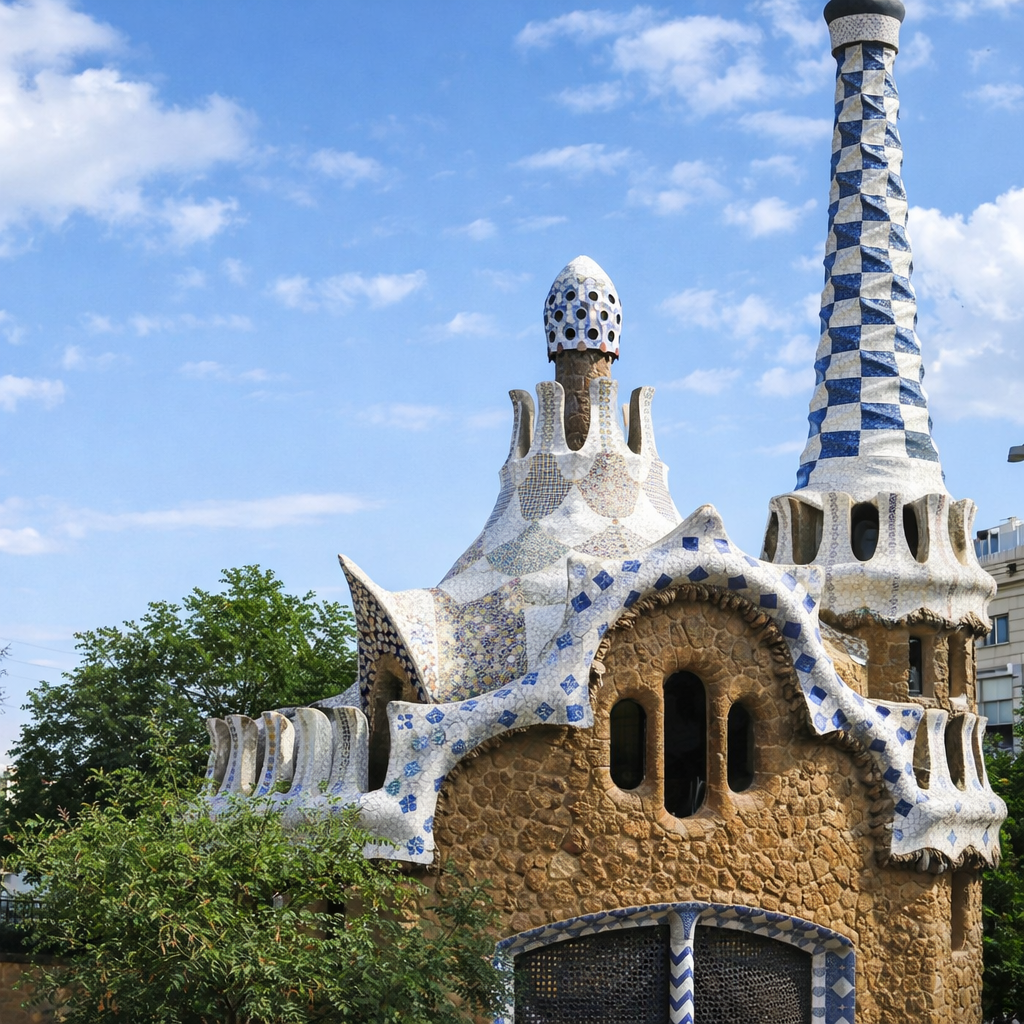 Casa do guarda de Gaudí
