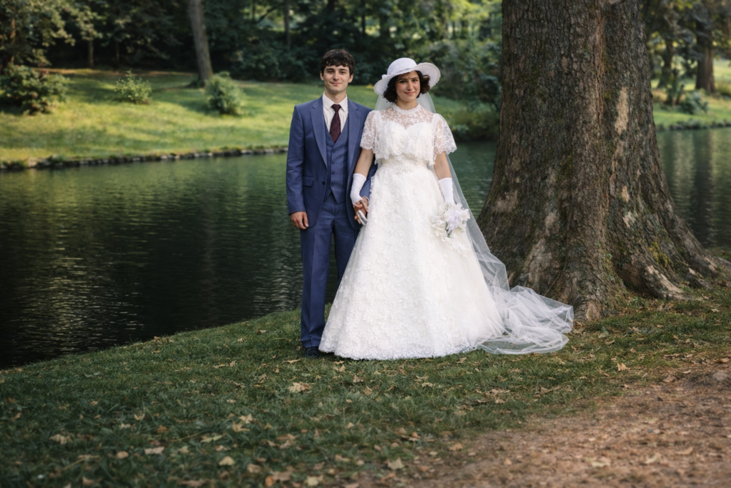 Casamento à beira do lago