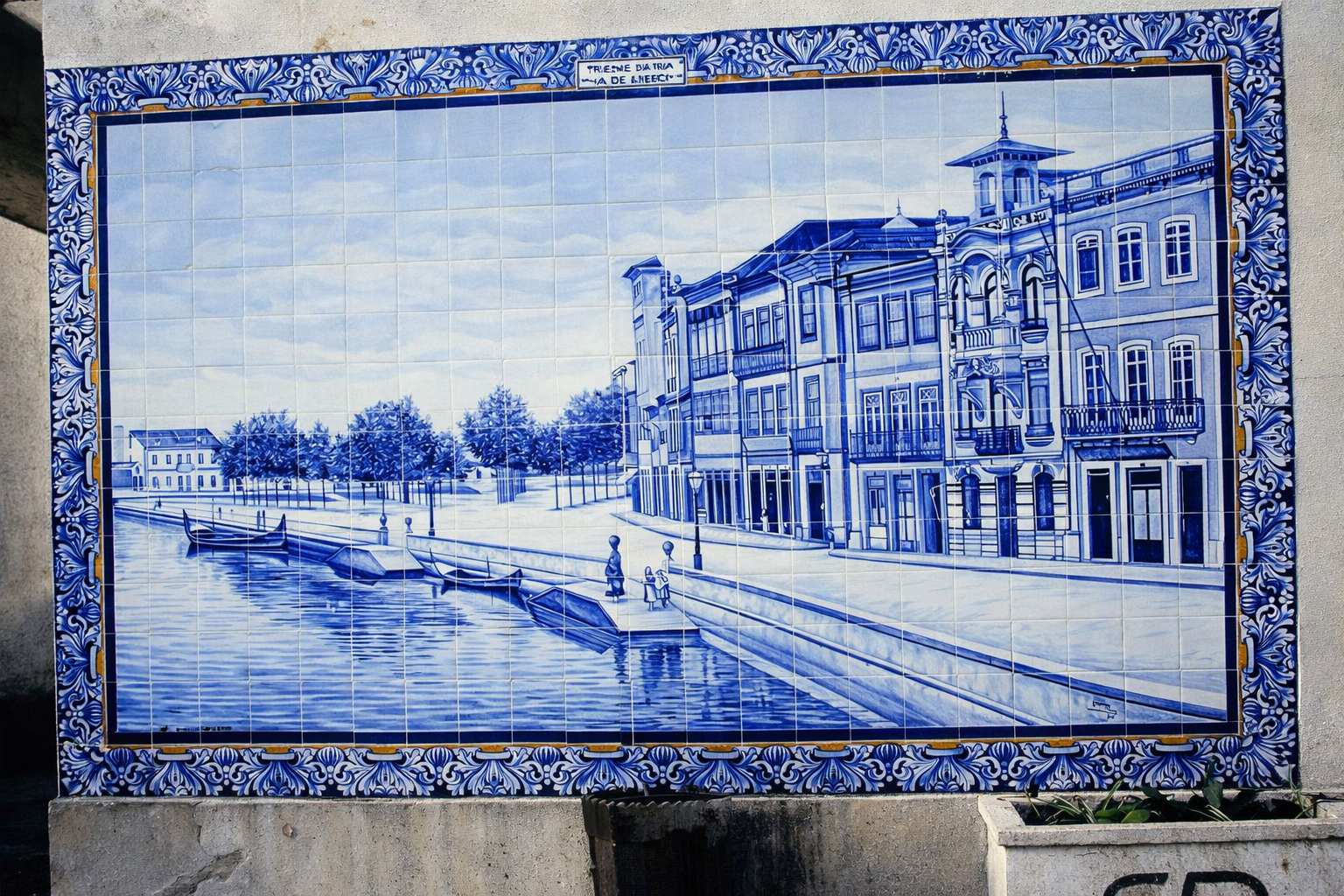Mural tradicional de Ria de Aveiro
