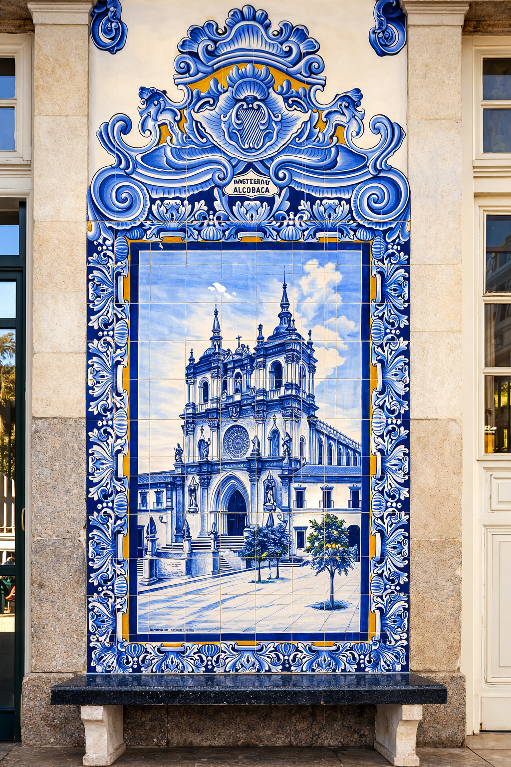 Azulejo do Mosteiro de Alcobaça
