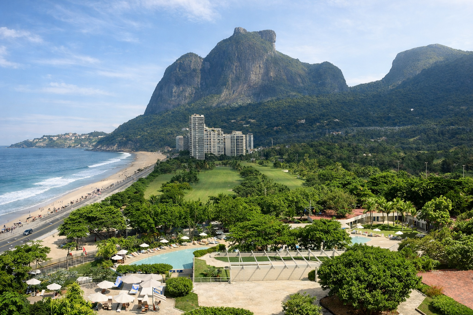 Vista panorâmica do Rio de Janeiro