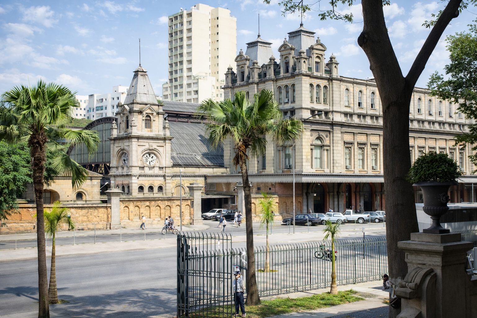 Estação histórica e modernidade urbana