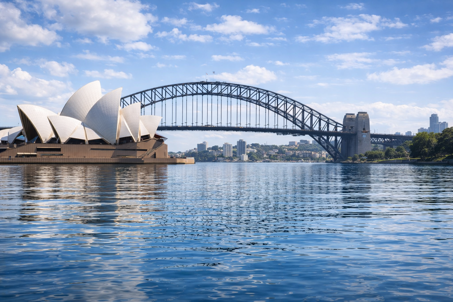 Casa de Ópera e Ponte de Sydney