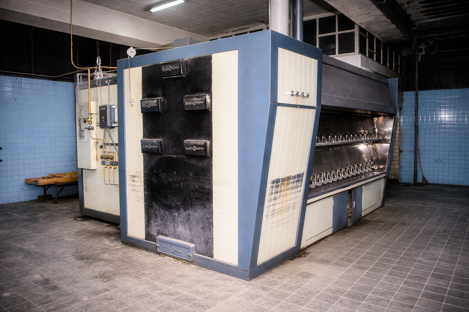 Máquina industrial de lavagem de garrafas