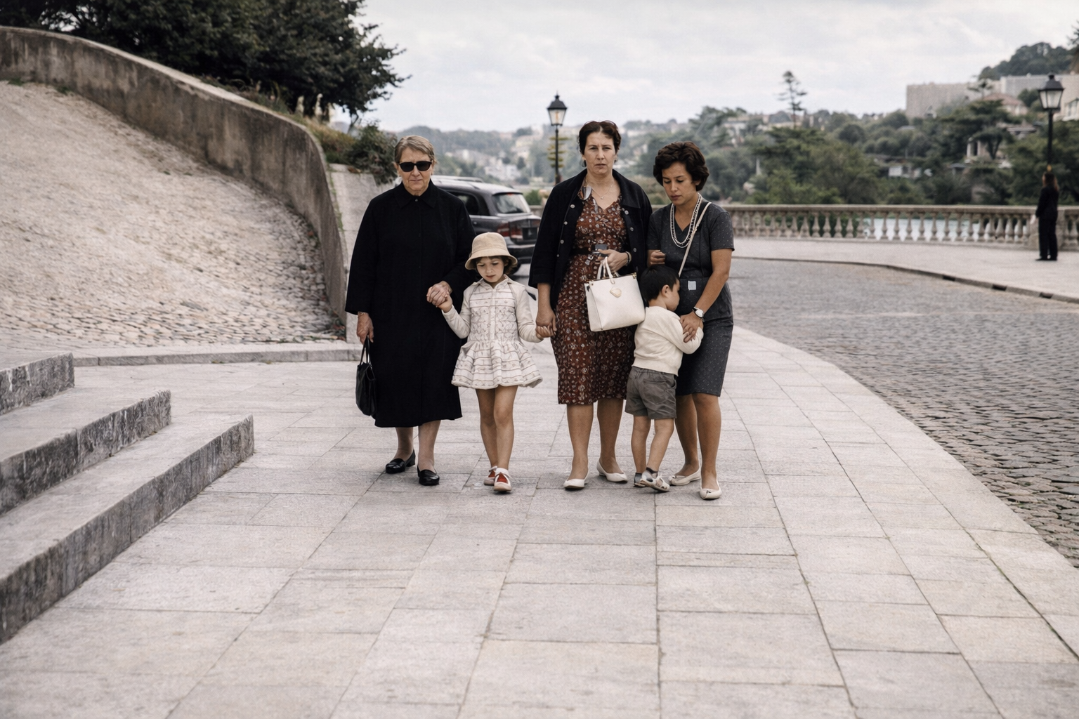 Passeio em cidade europeia histórica