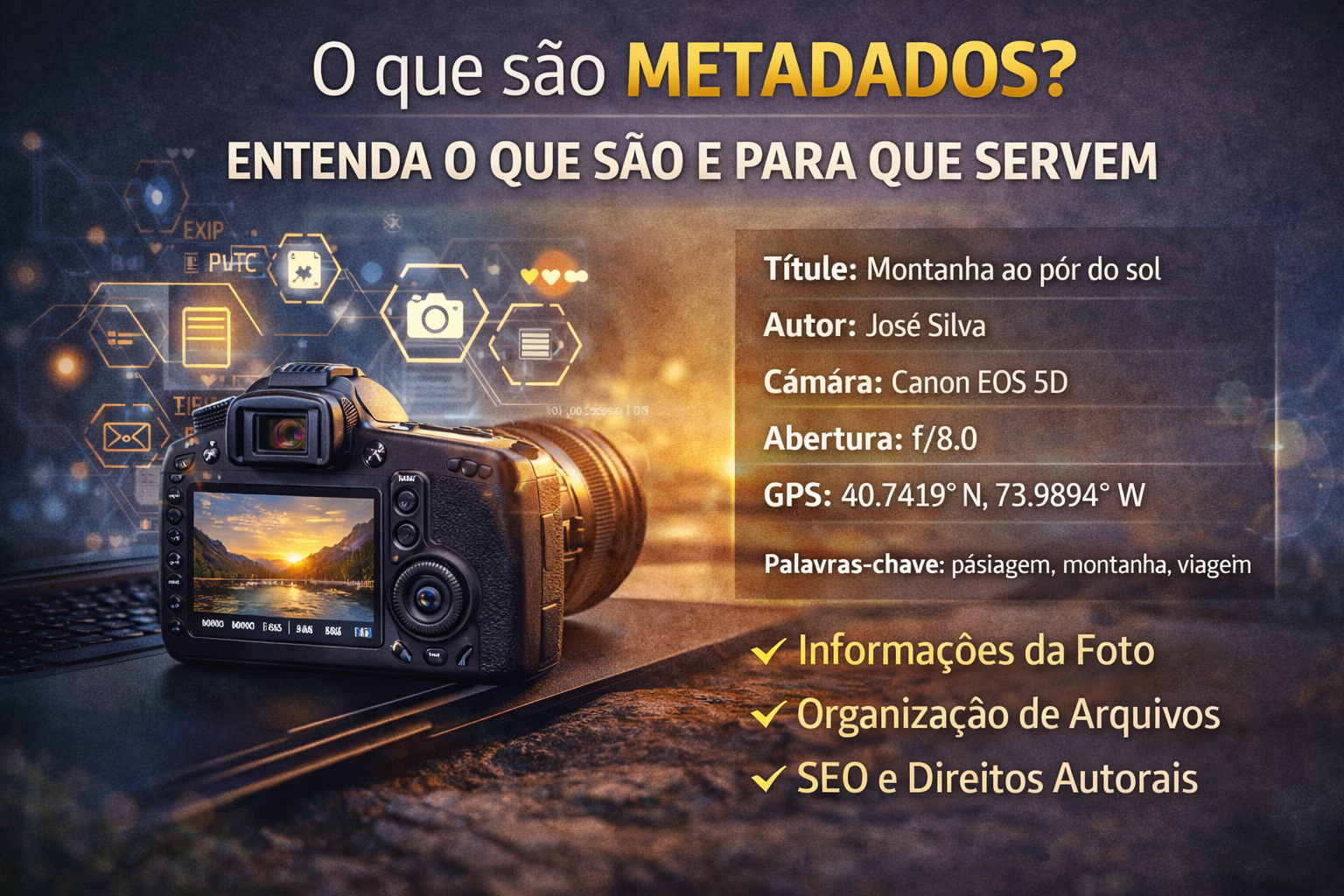 Metadados e fotografia digital