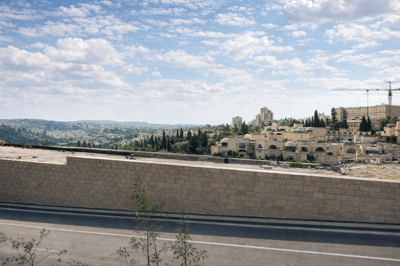 Vista panorâmica de Jerusalém