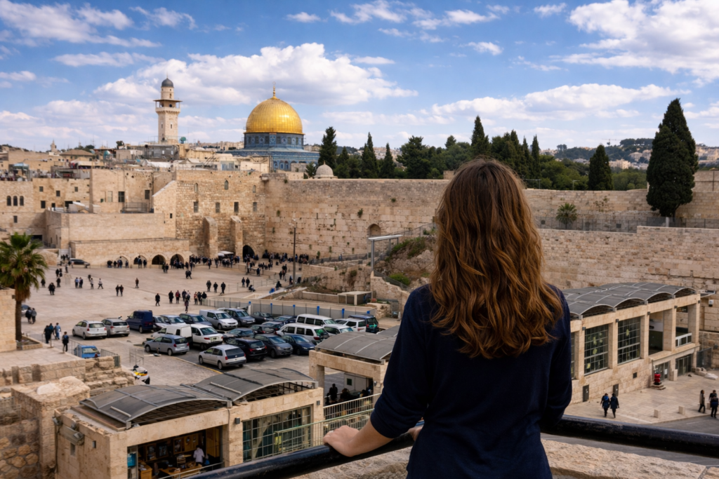 Vista panorâmica de Jerusalém