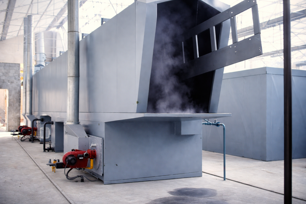 Forno industrial a vapor