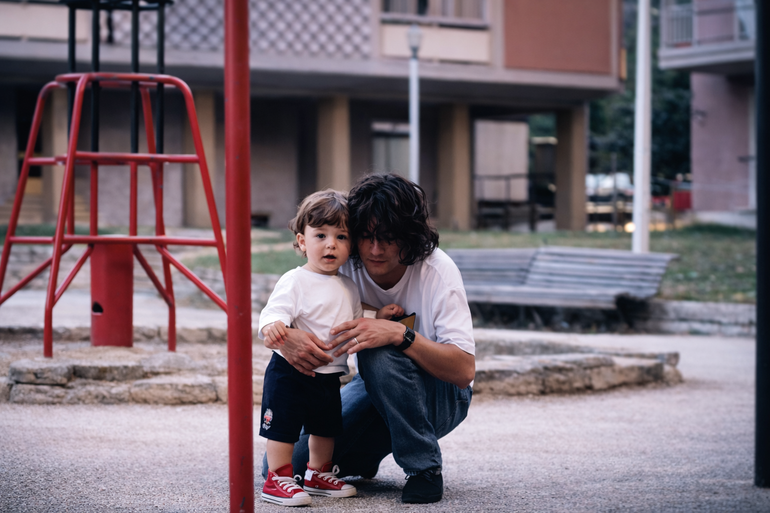 Momentos de diversão no parque