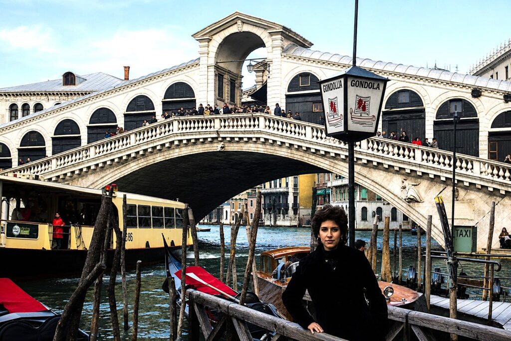 Passeio pelo canal de Veneza